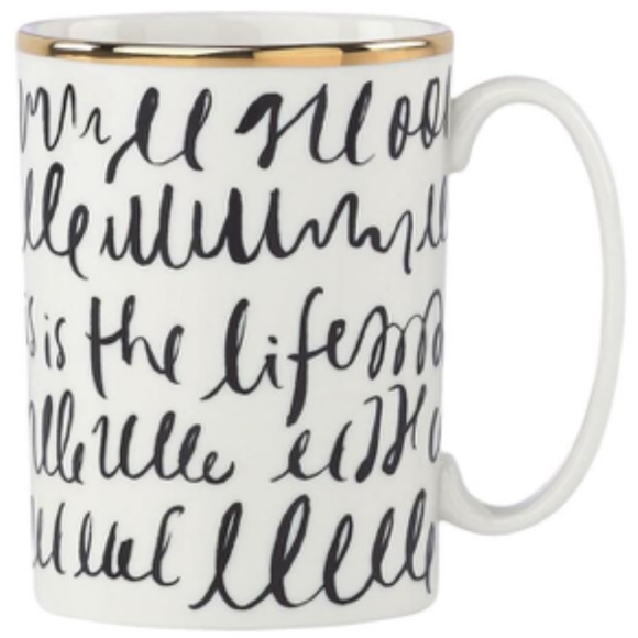 kate spade Other - Kate Spade ♠️ Everdone Lane 12 oz Doodle Mug